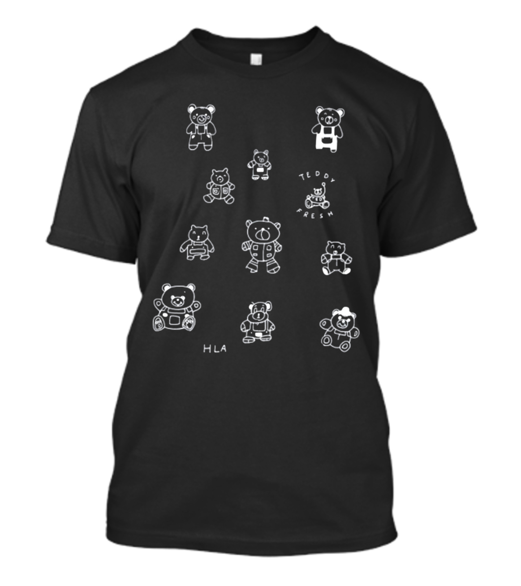 Teddyfresh Teddy Hila HLA Teddy Fresh All Over Bears T-Shirt