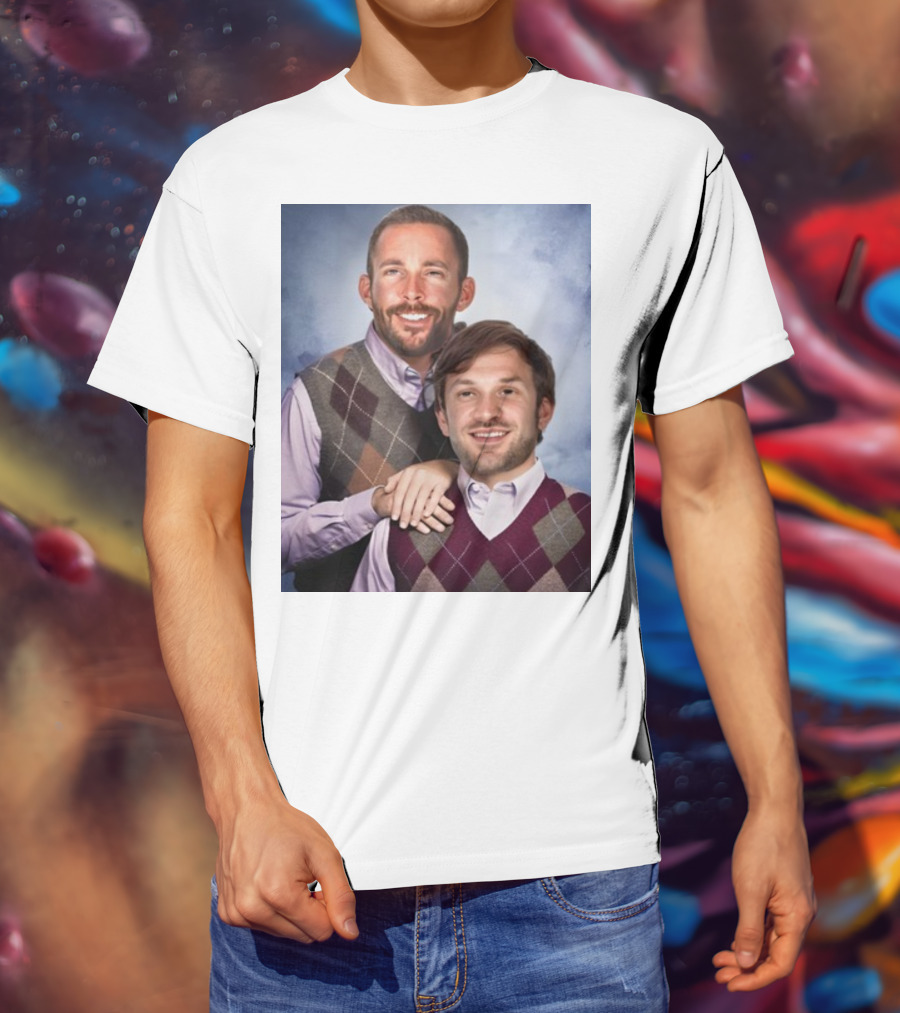 Ross Chastain Daniel Suarez Argyle Sweater Step Brothers T-Shirt