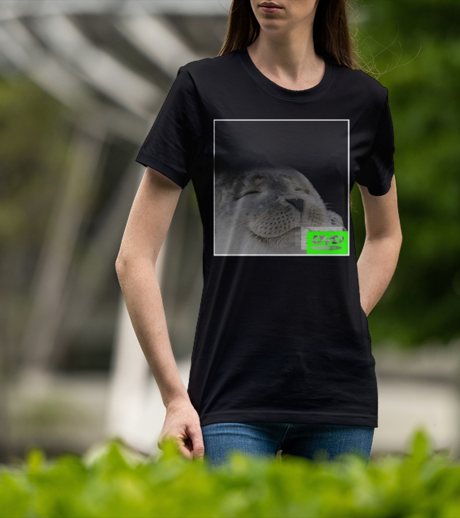 Bouncing DVD Hits Corner Idle Screen Meme Relaxed Seal T-Shirt