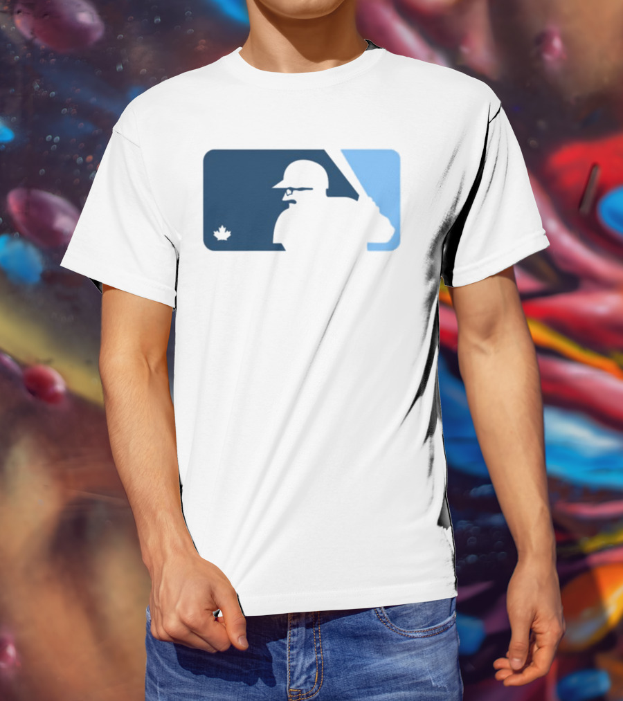 Davis Schneider's Babe Schneider Baseball Silhouette With Canadian T-Shirt
