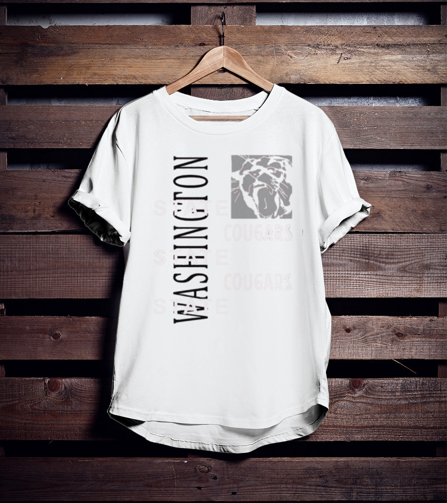 Washington State Cougars State Cougars State T-Shirt