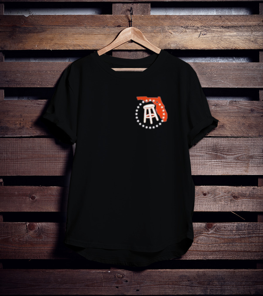 Florida Swamped State Outline T-Shirt