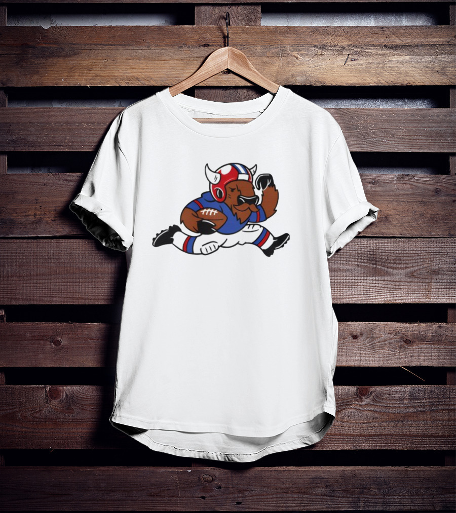 Buffalo Bison Football Run Monopoly Style 26Shirts Monopolizing Wins T-Shirt