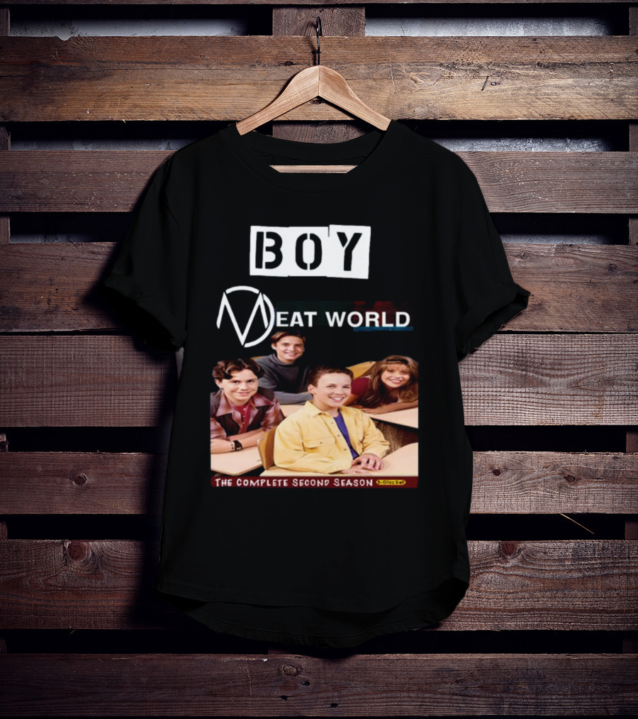 Boy Meat World The Complete Second Season DVD Cast Classroom T-Shirt