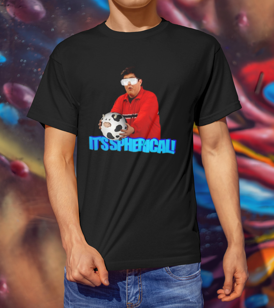 Gotfunny It's Spherical Cow It's Spherical T-Shirt