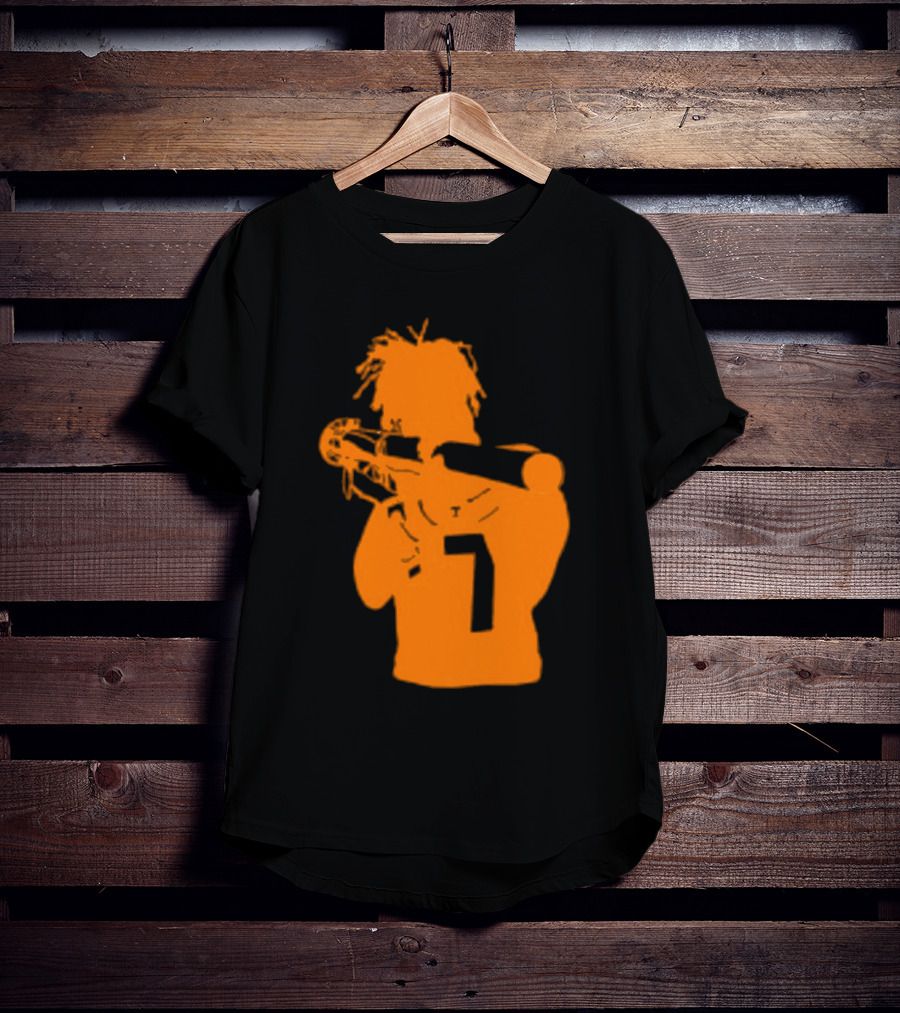 Vol Locked And Loaded Number 7 Football Rocket T-Shirt