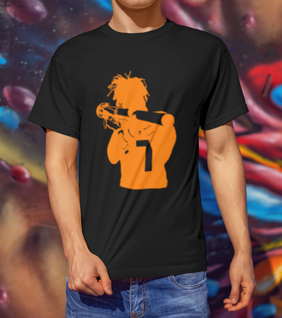 Vol Locked And Loaded Number 7 Football Rocket T-Shirt