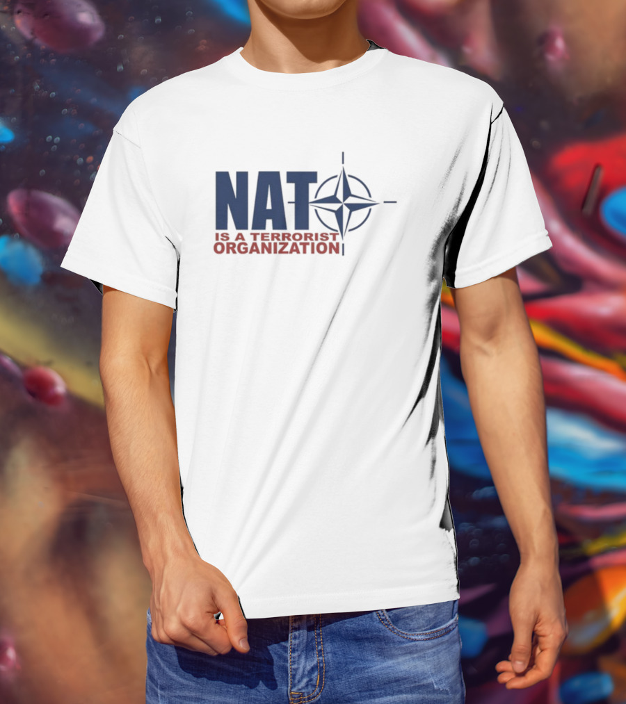 Revolutionary Blackout Network Nat Is A Terrorist Organization NATO T-Shirt