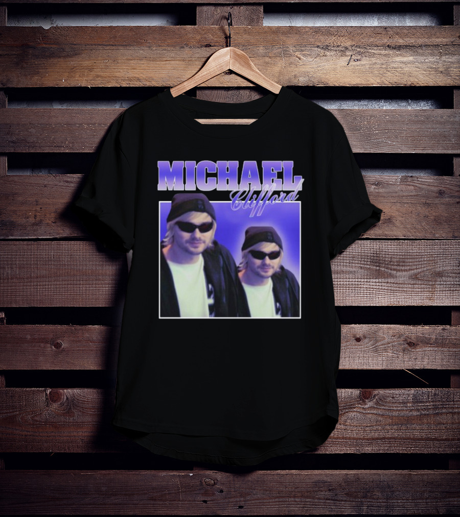 Tha5SOSFamily Vintage Michael Clifford Double Portrait T-Shirt