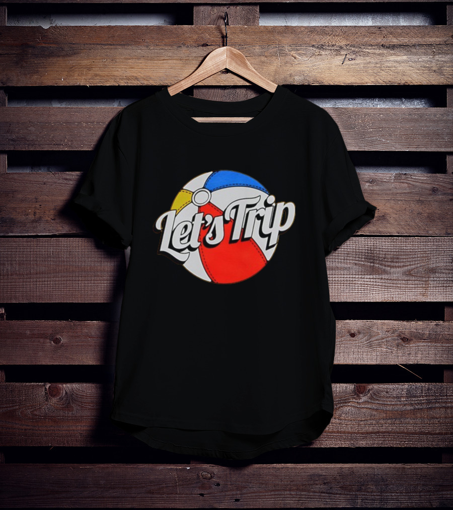 Let's Trip Colorful Beach Ball T-Shirt