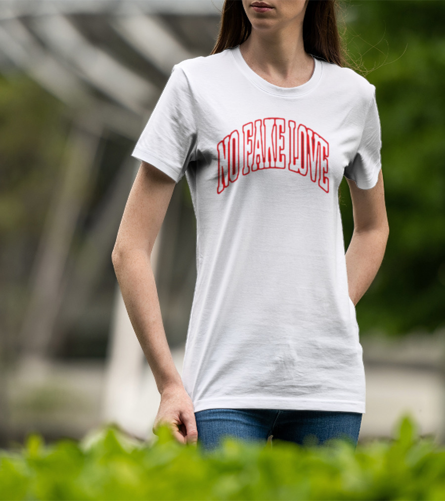Queennaija No Fake Love T-Shirt