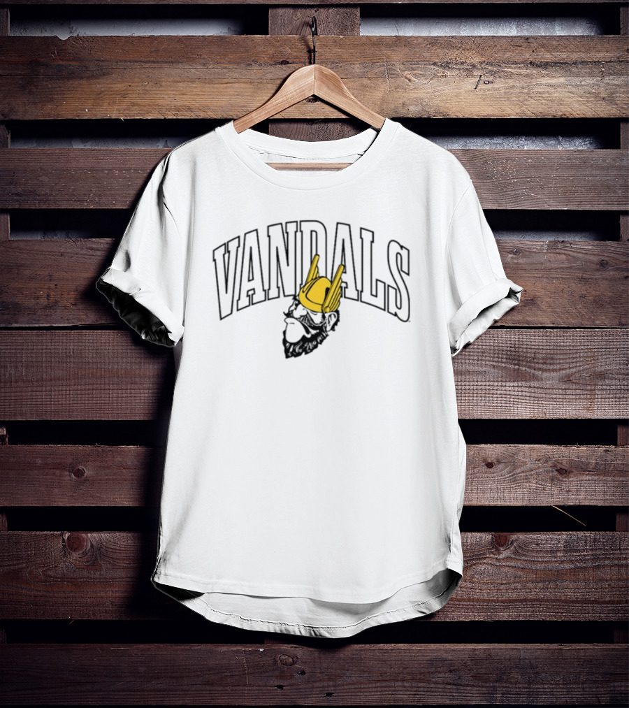 Vandals Vintage 1940s Yellow Helmet T-Shirt
