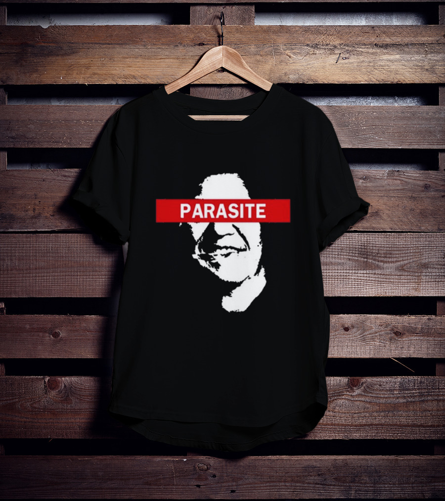 Nabunturanguy Davaomigrant Parasite Face Red Bar Iconic T-Shirt