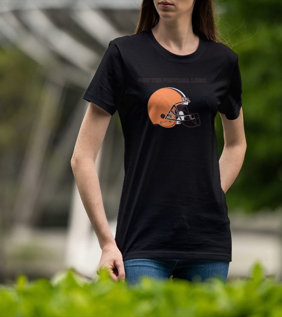 Cleveland Just The Football Helmet T-Shirt