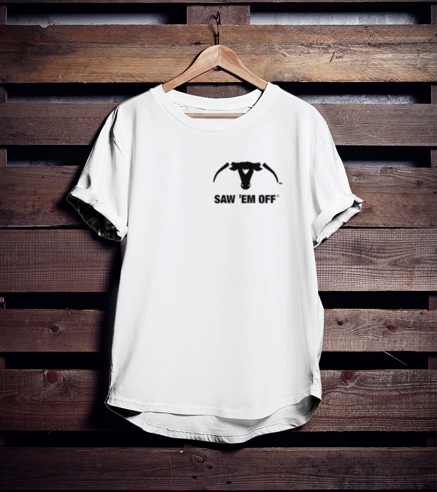 Saw 'Em Off Anti Burnt Orange Longhorn Rivalry T-Shirt