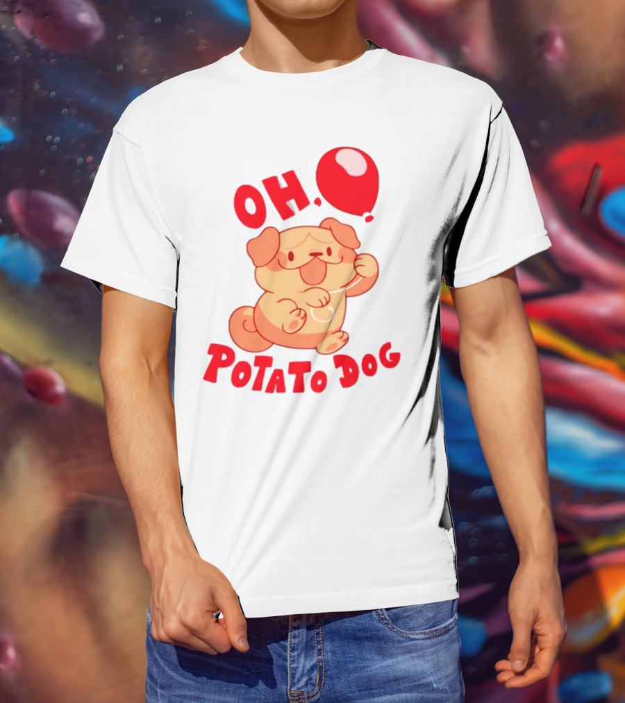 Bandwear Parry Gripp Oh Potato Dog With Balloon T-Shirt