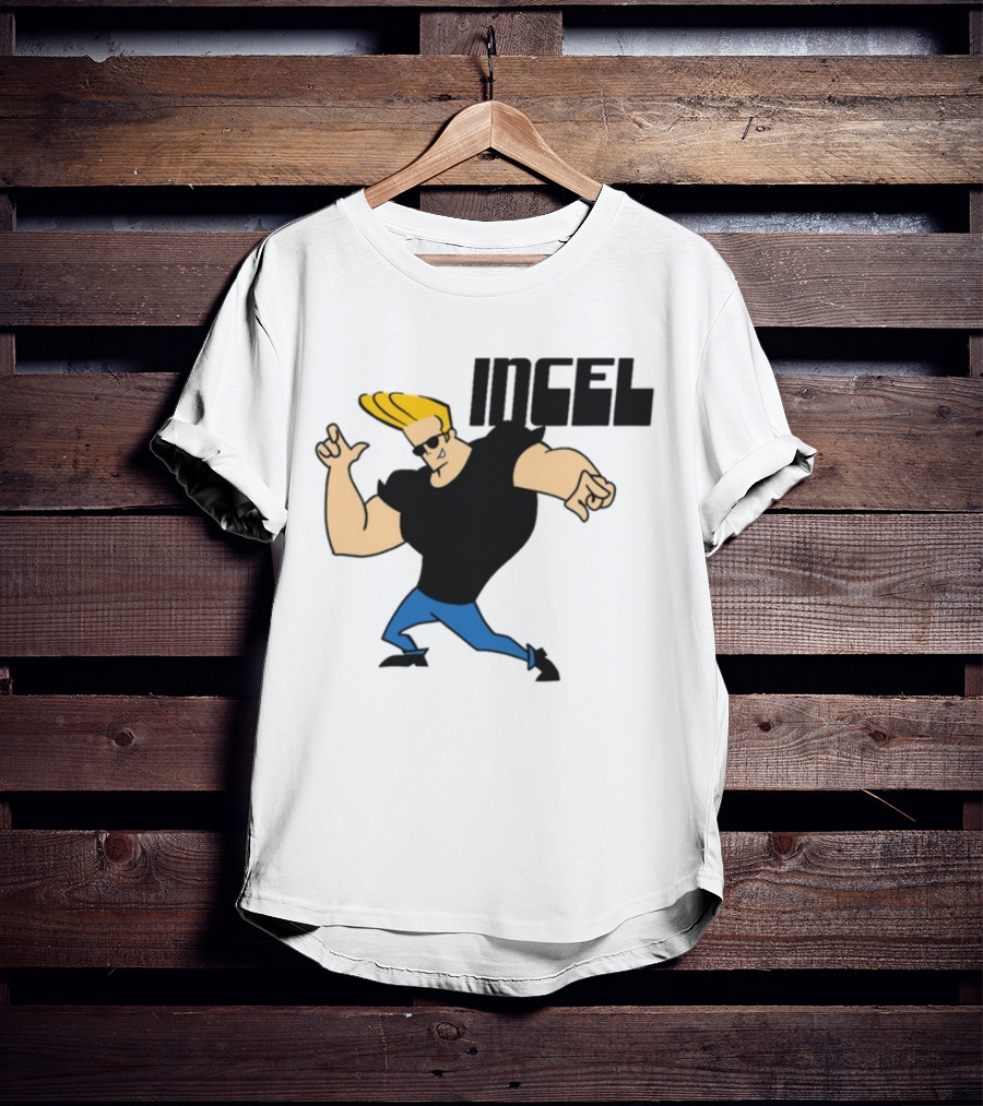 Incel Character With Blond Hair And Sunglasses T-Shirt