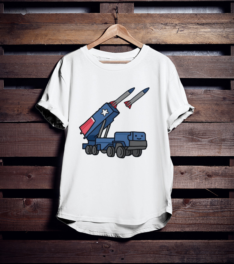 New England Patriots Missile Launcher Truck T-Shirt