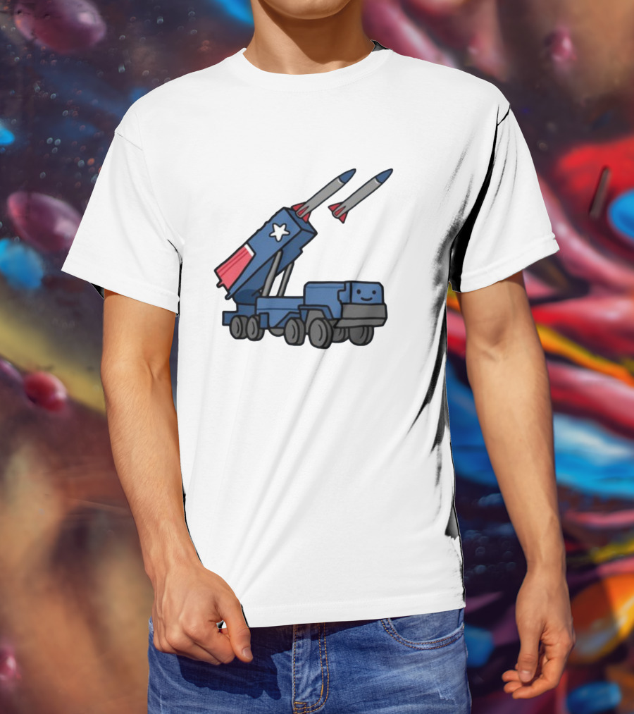 New England Patriots Missile Launcher Truck T-Shirt