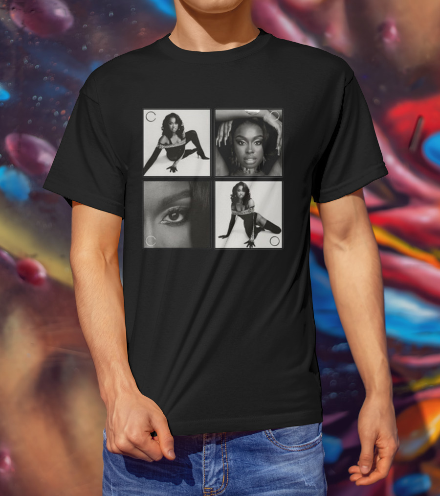 Coco Jones Coco Tonal Collage Photo T-Shirt