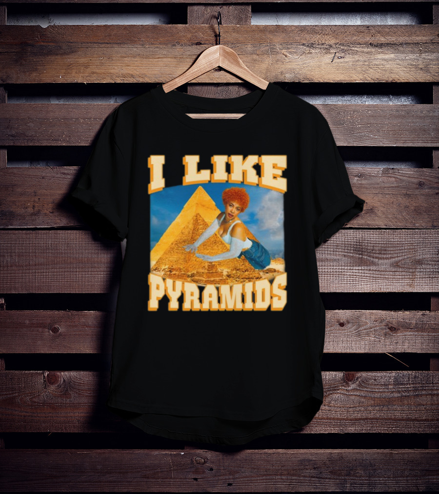 Ice Spice I Like Pyramids 90s Style Cleopatra Nostalgia T-Shirt