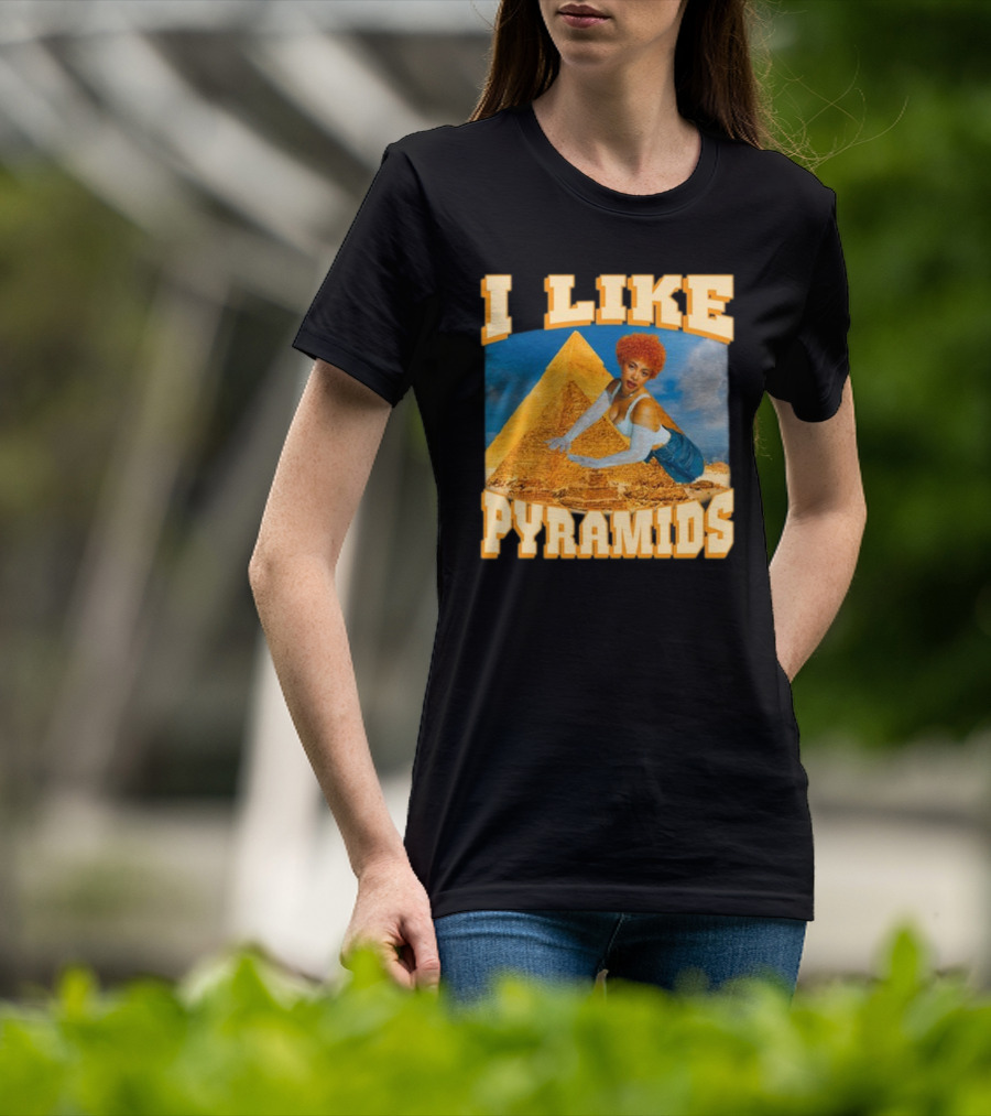 Ice Spice I Like Pyramids 90s Style Cleopatra Nostalgia T-Shirt