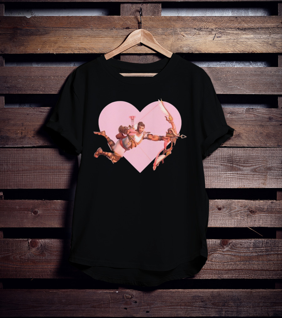 Overwatch 2 Hanzo Lover Heart T-Shirt