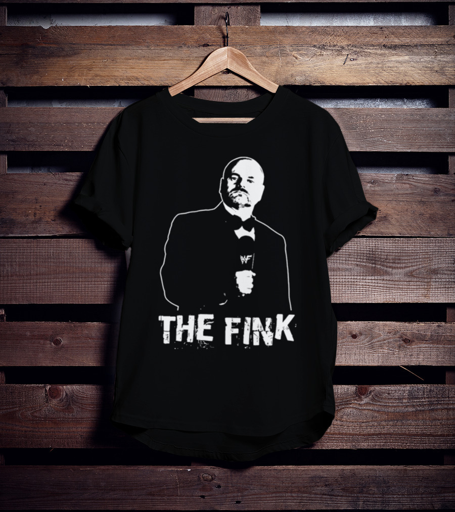 The Fink Howard Finkel WWF Legends Of Wrestling T-Shirt