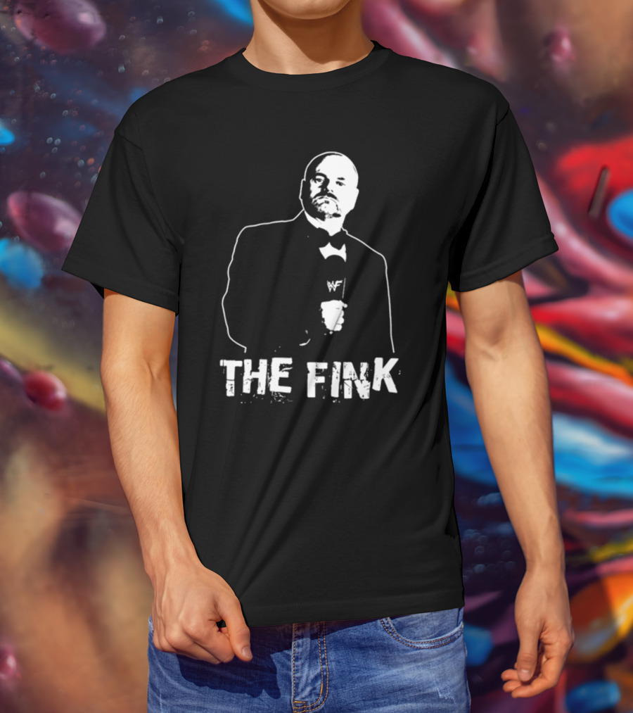 The Fink Howard Finkel WWF Legends Of Wrestling T-Shirt