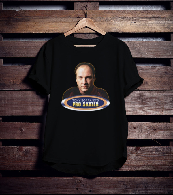 Fake Handshake Tony Soprano's Pro Skater T-Shirt
