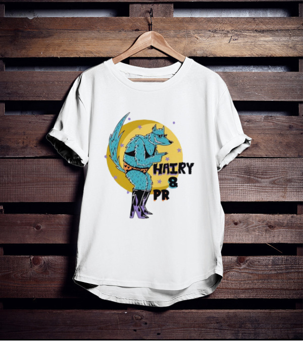 Hairy And Proud Moonlit Werewolf T-Shirt