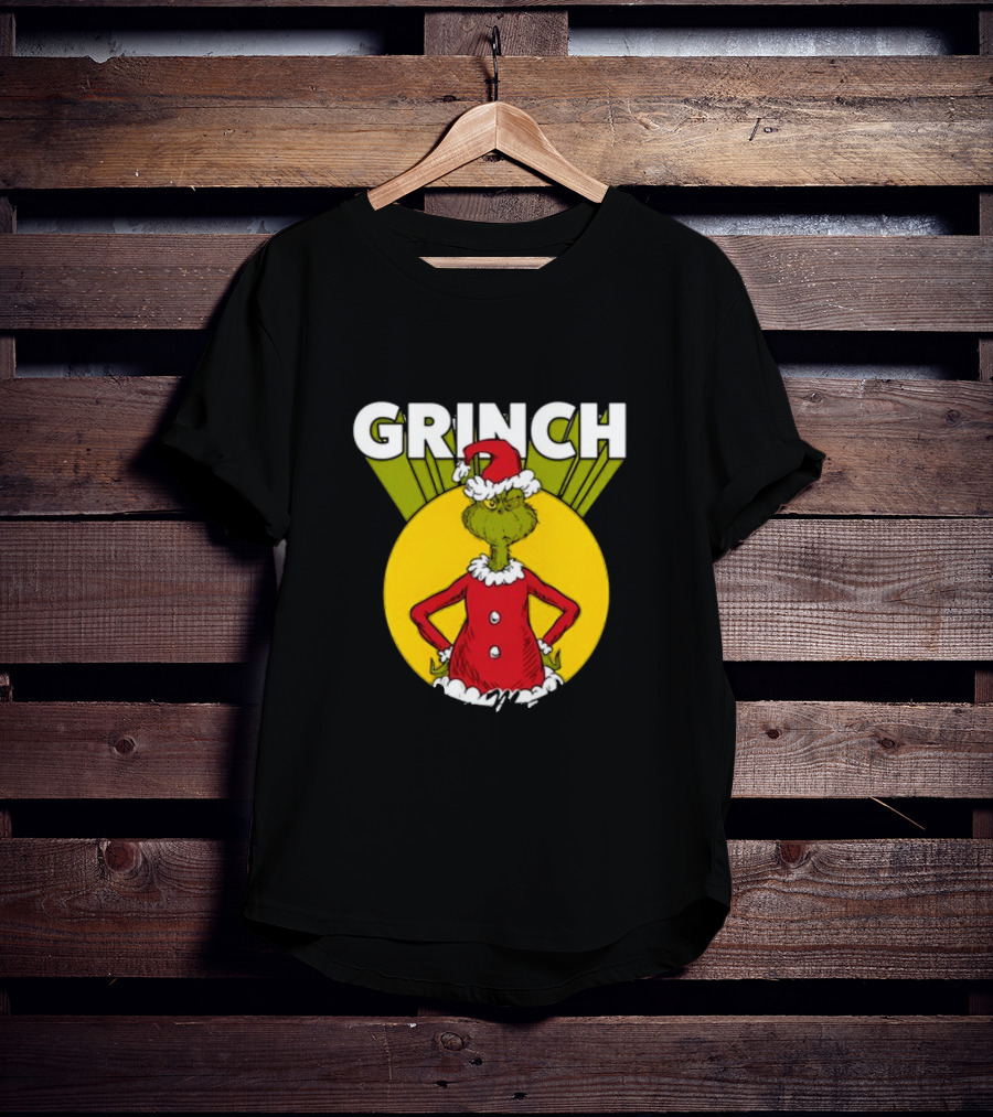 Junior's Dr. Seuss The Grinch You're A Mean One Christmas T-Shirt