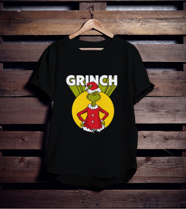 Junior's Dr. Seuss The Grinch You're A Mean One Christmas T-Shirt