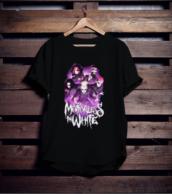 Motionless In White Band Artwork This Is War T-Shirt