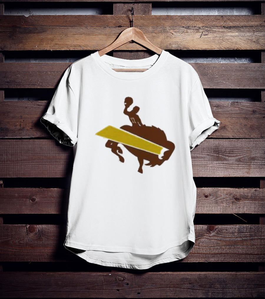 Josh Allen Buffalo Bills Wyoming Cowboys Football T-Shirt