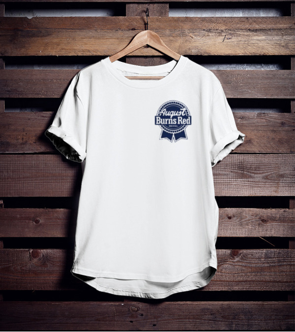 August Burns Red Beer Can Design White T-Shirt