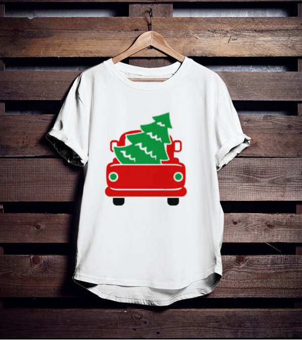 Purchase Wholesale Christmas Free Tree Car T-Shirt