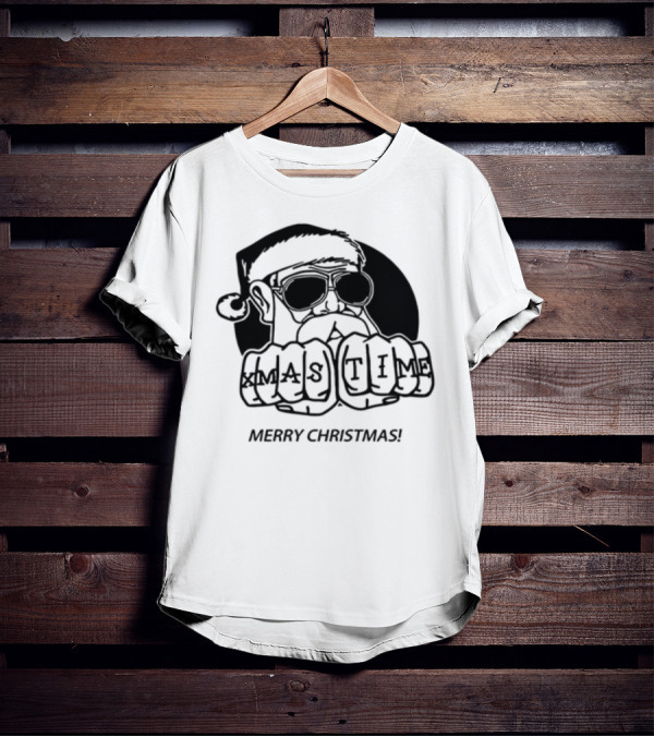 Santa Claus Xmas Time Merry Christmas T-Shirt
