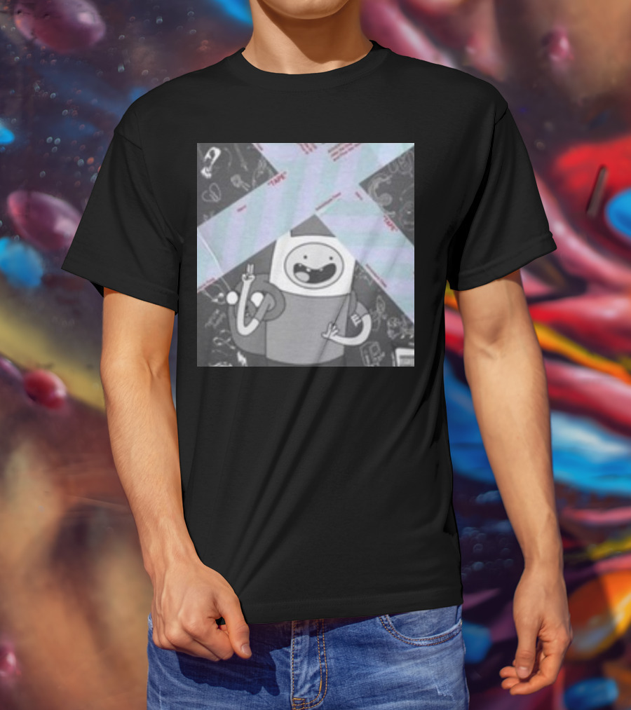 Flinn X Uzi Goofyahhtees Adventure Time Mashup T-Shirt