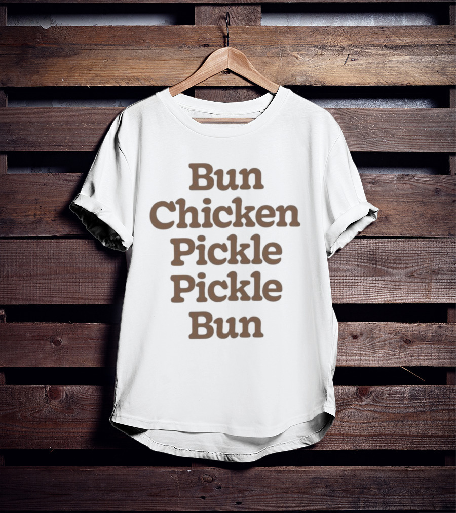 Bun Chicken Pickle Pickle Bun Stack Classic T-Shirt