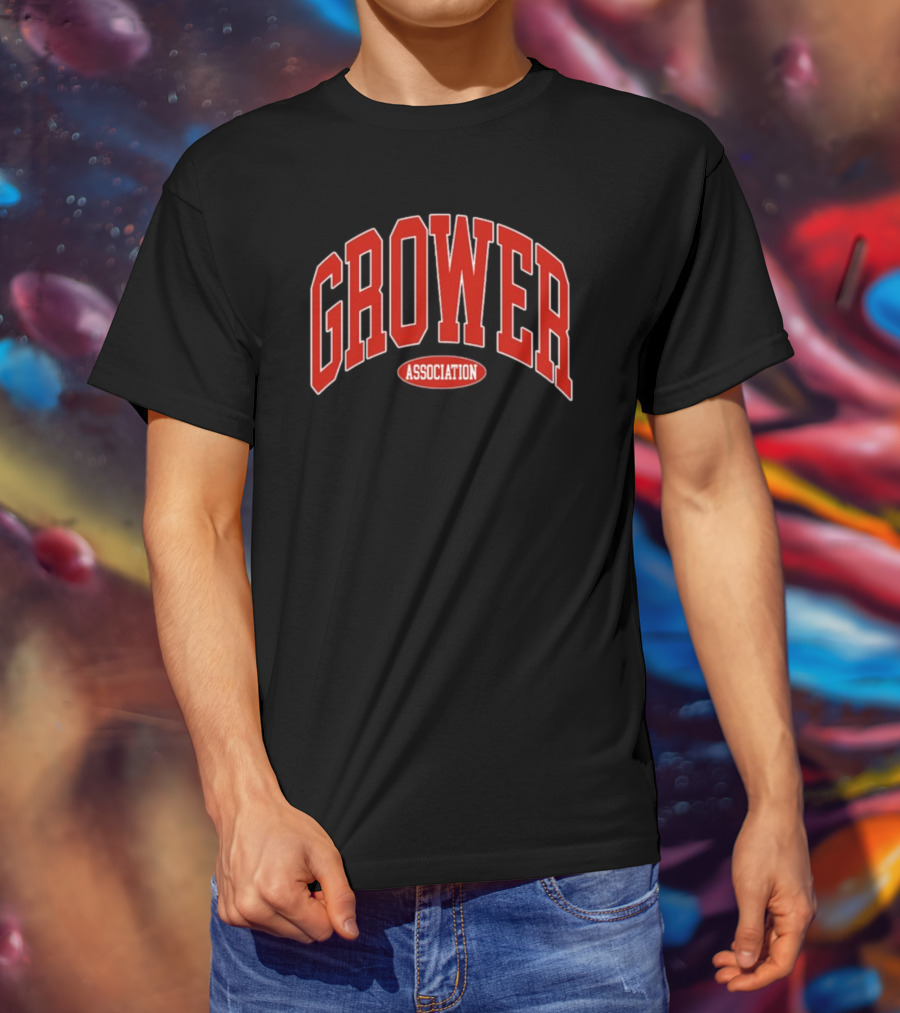 Grower Association Retro Collegiate T-Shirt