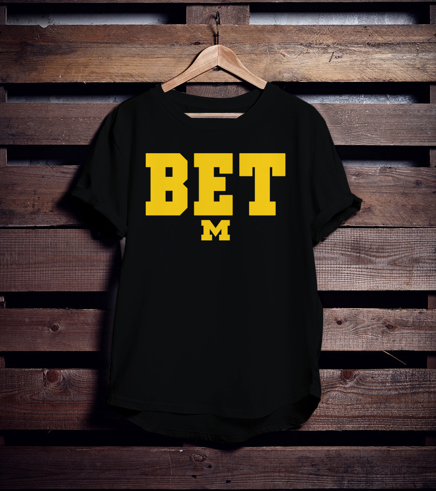 BET M Michigan Football T-Shirt