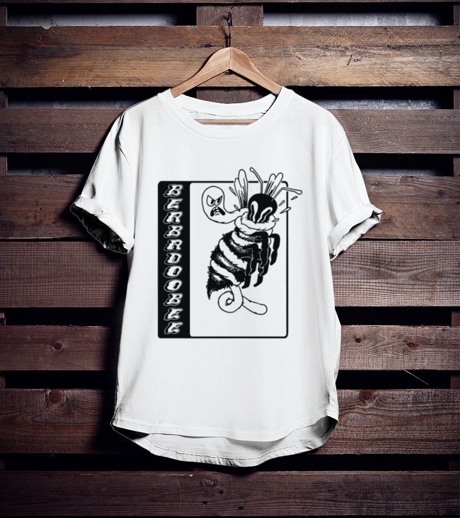 Dirtyhit Beabadoobee Loveworm Angry Cartoon Bee T-Shirt