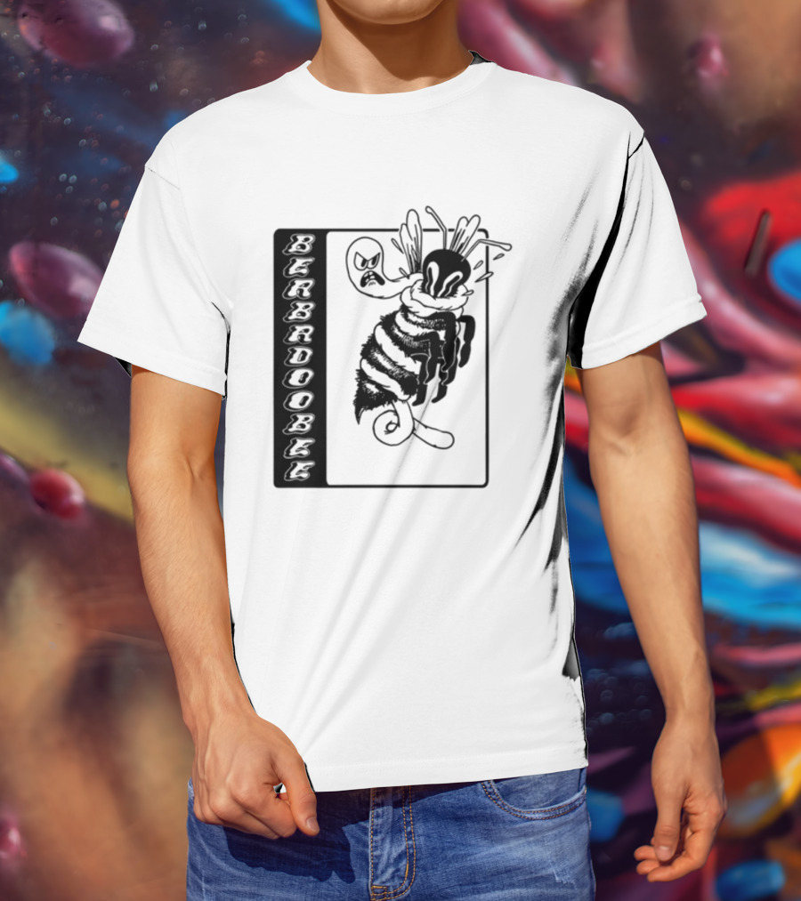 Dirtyhit Beabadoobee Loveworm Angry Cartoon Bee T-Shirt