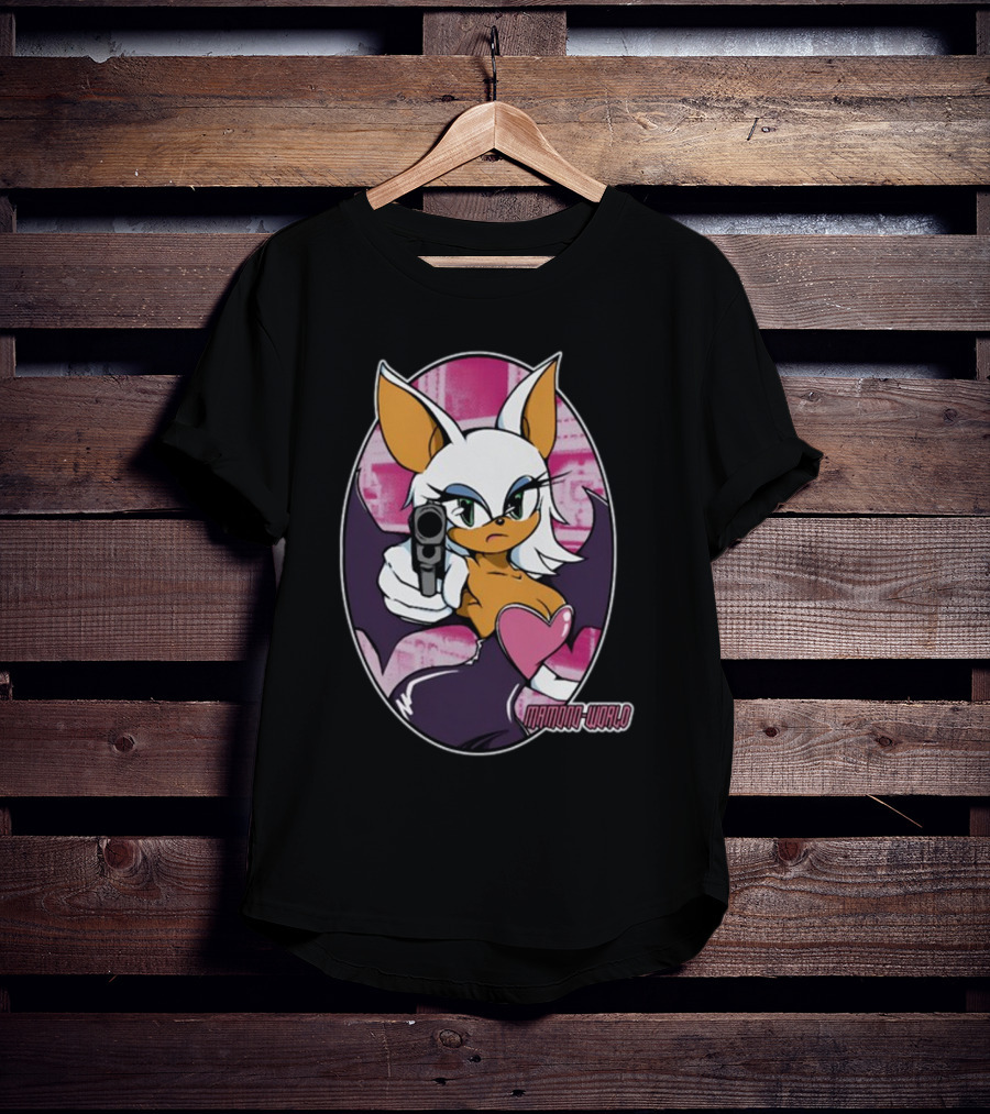 Rouge The Bat Mamono World Crossover T-Shirt