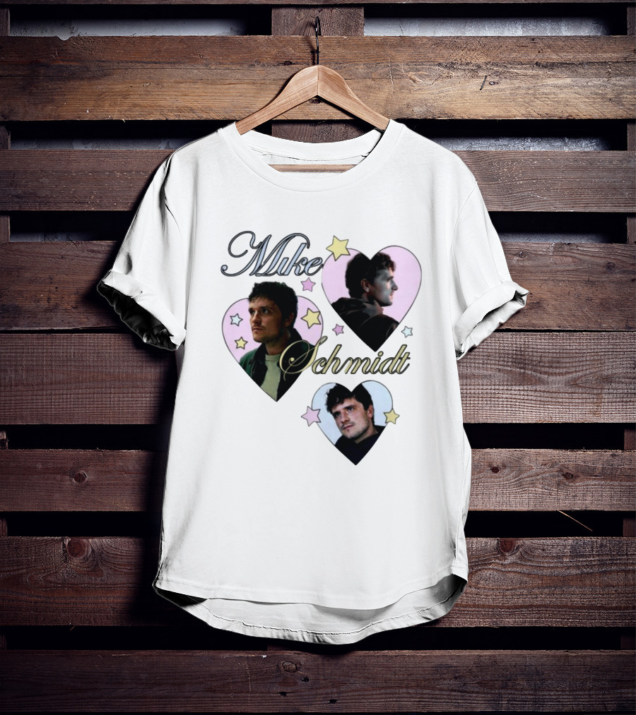 Mike Schmidt Mustardyard Press Shop Stars Hearts T-Shirt