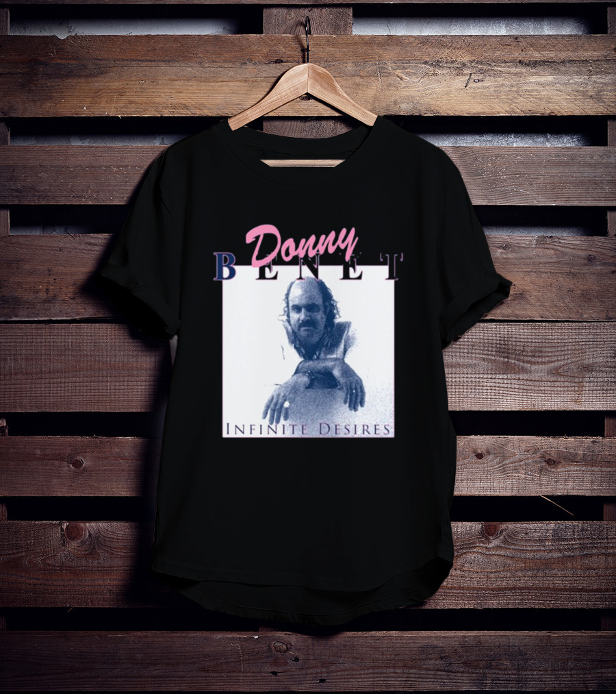Donny Benet Infinite Desires Vintage Style Album Cover T-Shirt