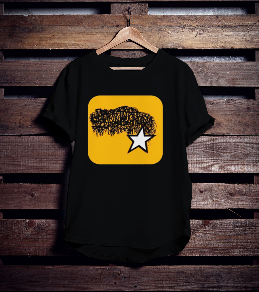 Sanguisugabogg Boggstar Scribble Hair With Star T-Shirt