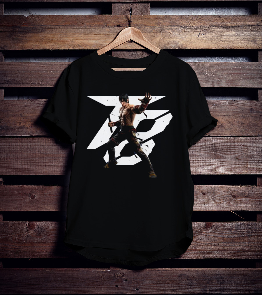 Tekken 8 Law Character Art With Iconic T-Shirt