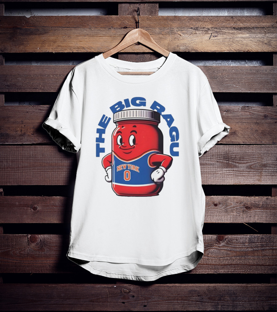The Big Ragu New York 0 Cartoon Jar T-Shirt